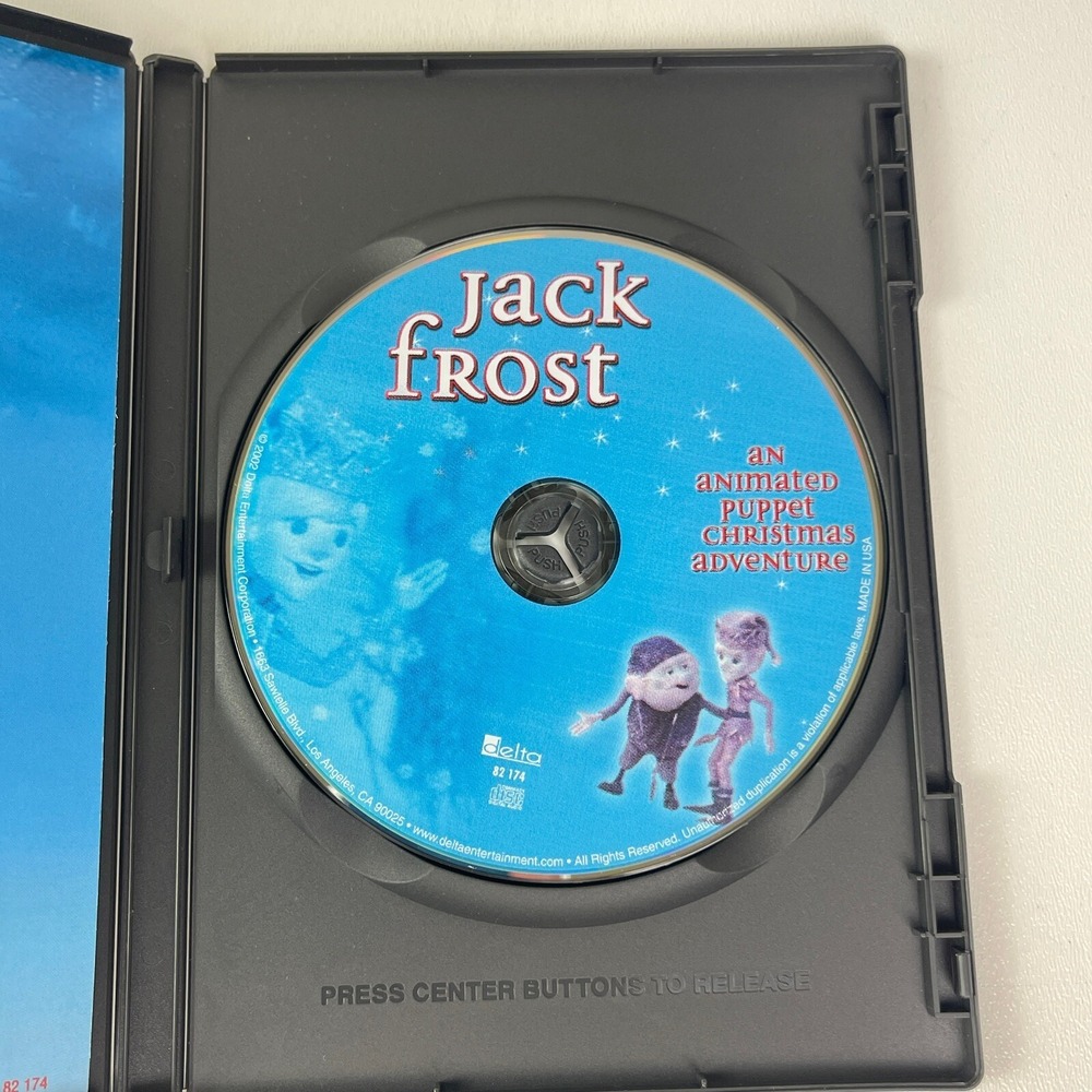 Jack Frost DVD 2002 Rankin Bass An Animated Christmas Puppet Adventure - Picture 3 of 9